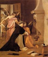 Velazquez, Diego Rodriguez de Silva - The Temptation of St. Thomas Aquinas